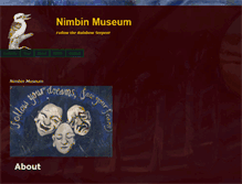 Tablet Screenshot of nimbinmuseum.com